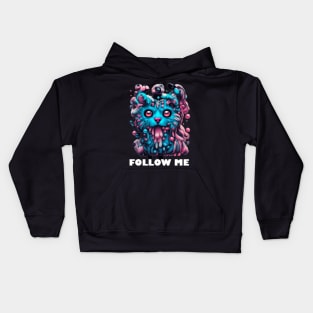 Techno Shirt - Psychedelic Organism - Catsondrugs.com - #dmt #psychedelic #lsd #trippy #psychedelicart #art #acid #psychedelics #mushrooms #ayahuasca #shrooms #love #rave #meditation #trippyart #spirituality Kids Hoodie